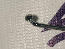 Спица 26 вело с нипелем 250 мм