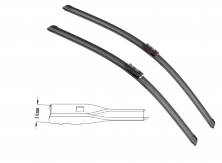 Щётки стеклоочистителя Hemen 550/625 мм HP62555B216