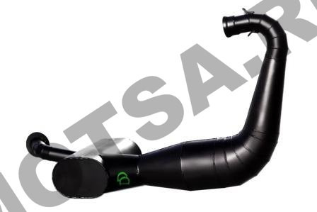 Выпускная система Буран DD на Yamaha VK540 Тюнинг