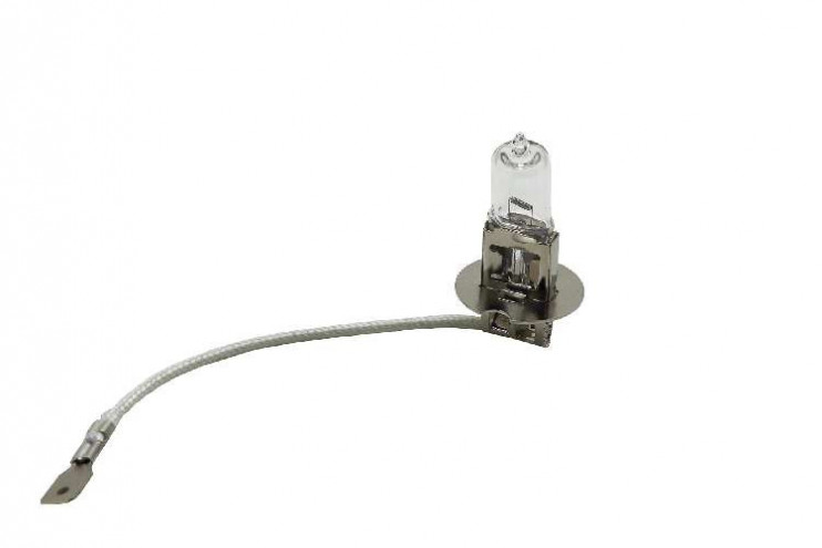 Лампа 12В 55Вт Н3 фарная галоген Pk22s с проводом 3121