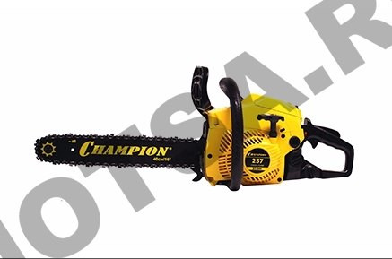 Бензопила CHAMPION 237 шина 16 (3/8-1,3 56зв.) (1,50кВт, 4,7кг)
