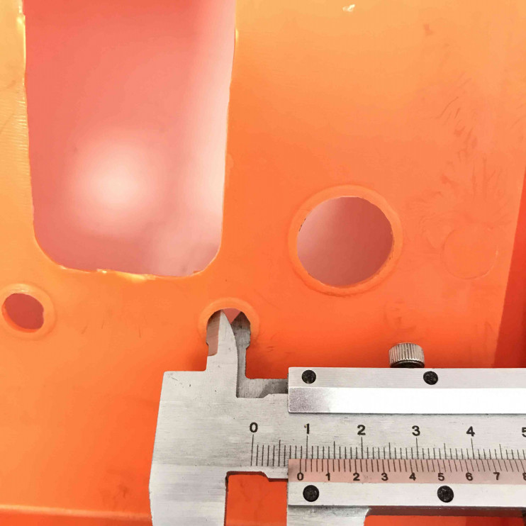 Облицовка задняя оранжевая ZERO