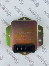 Реле зарядки мотоцикл Ява12В металл