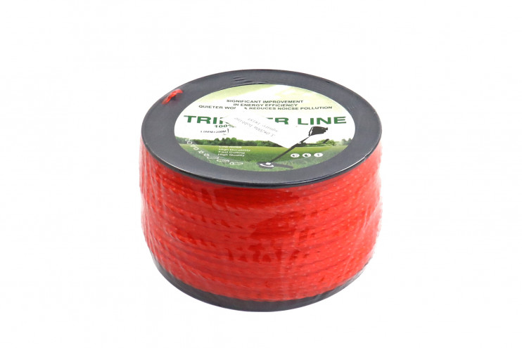 Леска триммерная (3,0*200м) TRIMMER LINE в бобине (квадрат витой)
