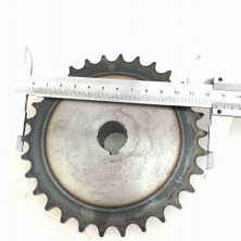 Звезда ведомая большая мотобуксировщик Целина  Z30 d20мм шаг 12,7 шпонка 6мм