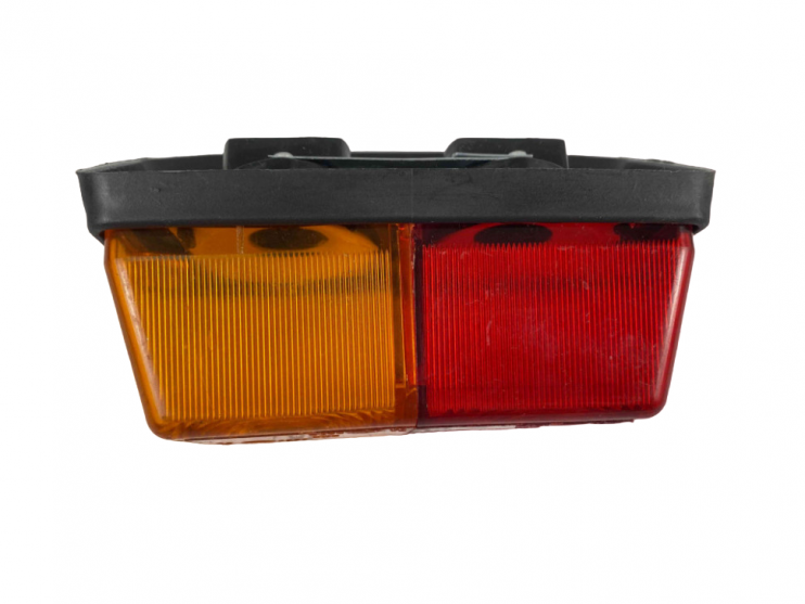 Боковой фонарь Урал задний коляски нового образца