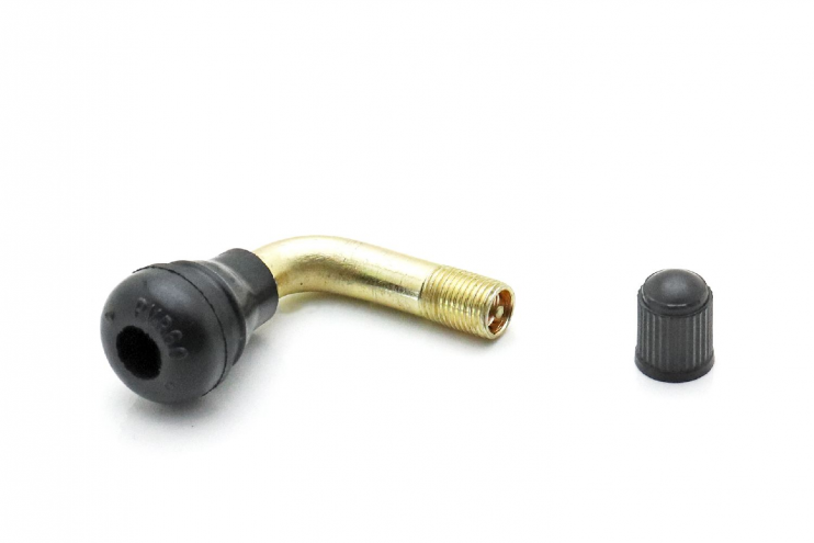 Вентиль бескамерной покрышки с колпачком D14mm L60mm