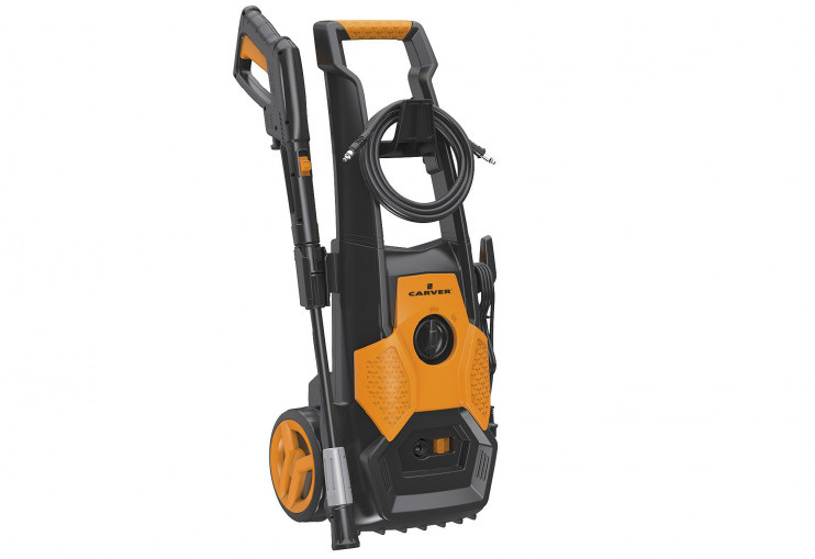 Моечная машина CARVER CW-1601C (1,6кВт, 90-120бар, 6-7л/мин, шланг 5м, вес 7,4кг)