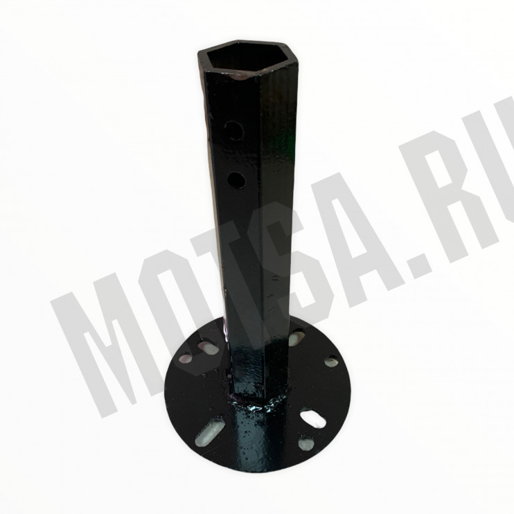 Ступица колеса мотоблок вал S31(S32) (универсальная на 4 и 5отв., L=250мм, без выступа)