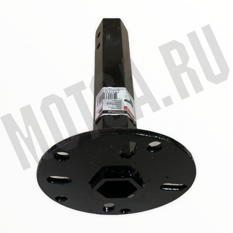 Ступица колеса мотоблок вал S31(S32) (универсальная на 4 и 5отв., L=250мм, без выступа)