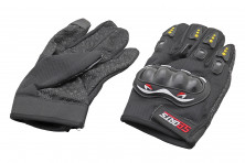 Перчатки с защитой черные сенсорные