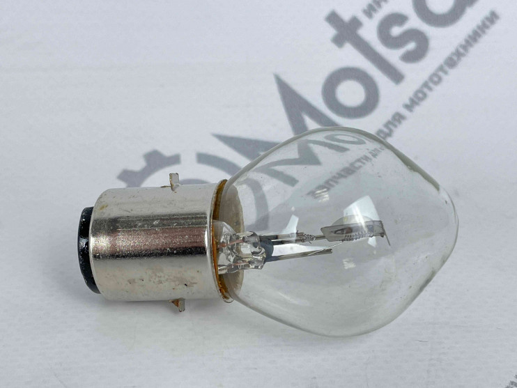 Лампа 6В 25-25Вт мотоцикл Ява фарная