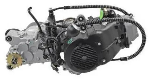 Двигатель 163QML GY6 200см3 масляное охлаждение