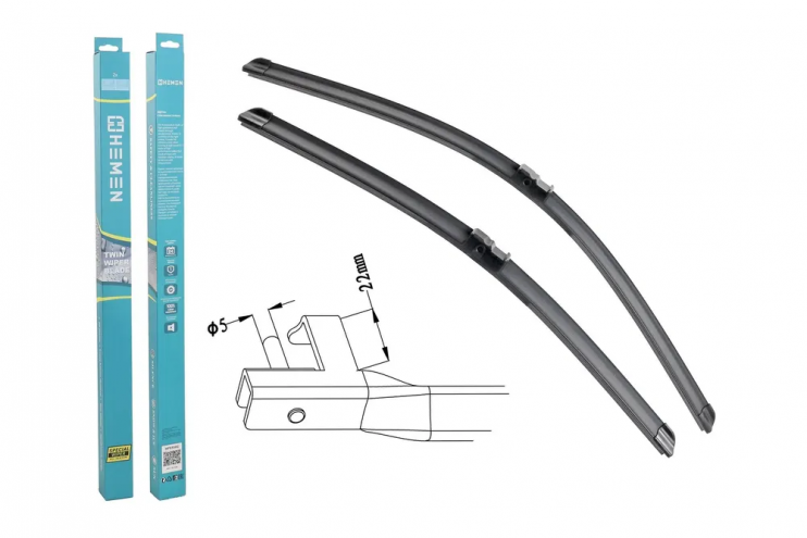 Щётки стеклоочистителя Hemen 500/650 мм HP6550C