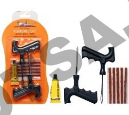 Набор для ремонта бескамерных шин AIRLINE ATRK-3