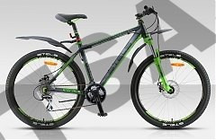 Велосипед 26 STELS Navigator-850 MD (алюм. обод, цветное седло, 21ск, звонок, защита) МОДЕЛЬ 2015г