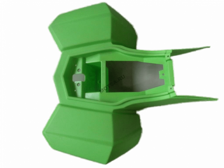 Облицовка задняя зеленая Saga