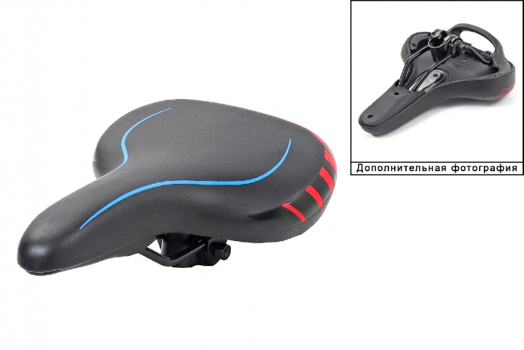 Седло вело с гелем Winner AZ-1219 AZ-1221 без пружины