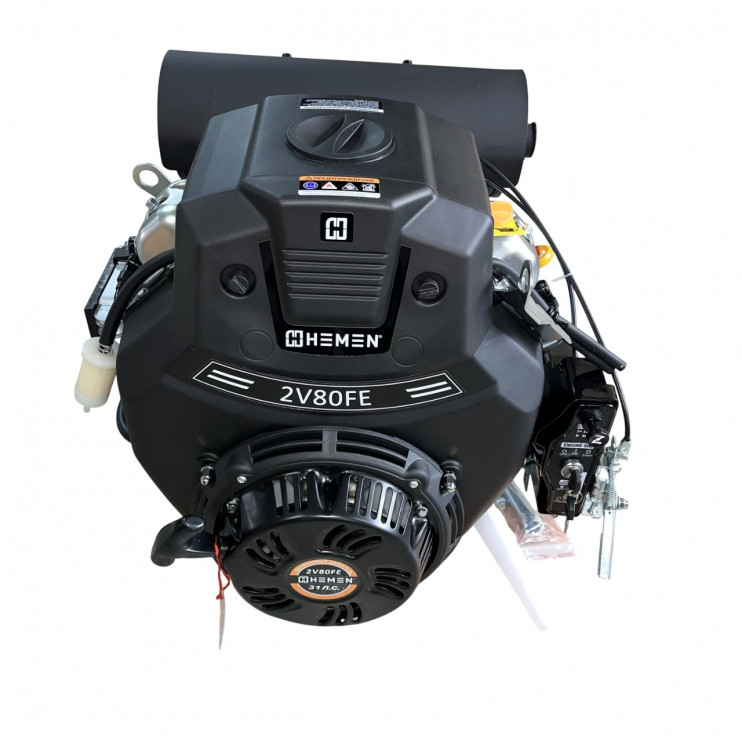 Двигатель Hemen 31 л.с. 2V80FE 740сс катушка 20А вал 25мм