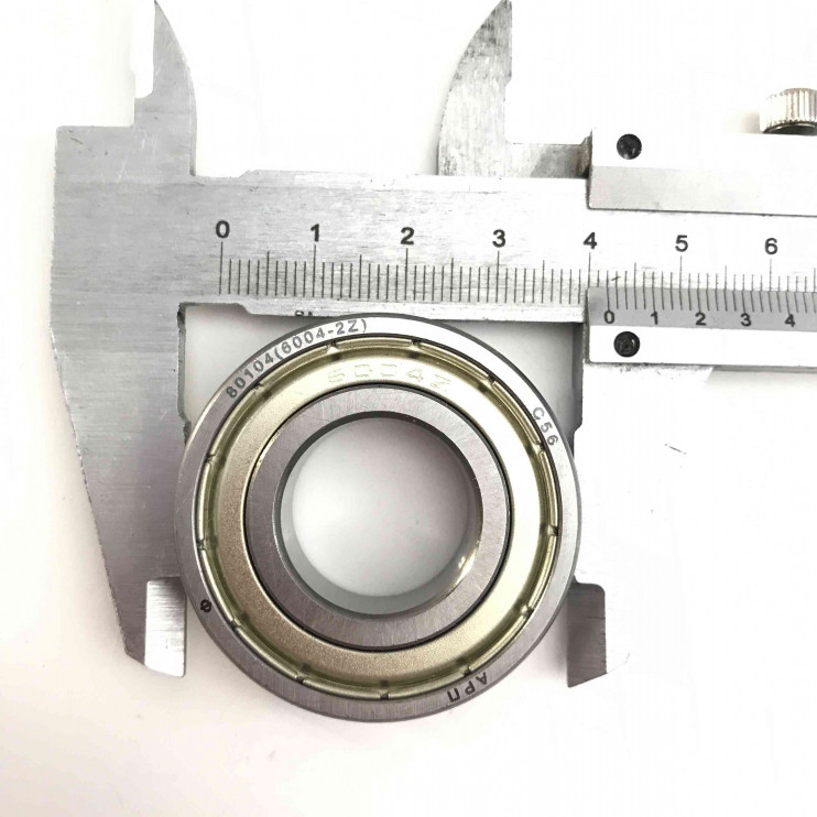 Подшипник снегоход Рысь 80104   6004-2Z  закрытый вентилятора