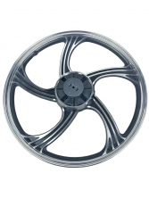 Обод 17 1.4-17 мопед Альфа литой задний тип5  ось 12