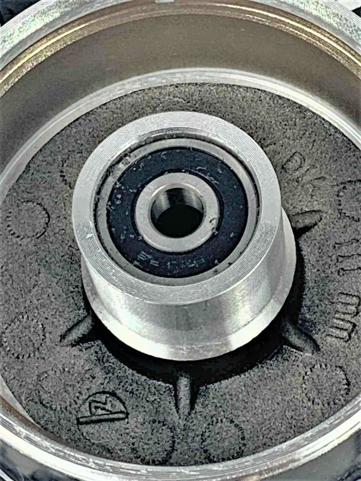 Обод 17 1.4-17 мопед Альфа литой задний тип5  ось 12