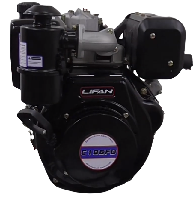 Двигатель Lifan 10 л.с. C186FD