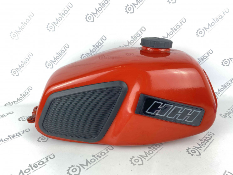 Бензобак Иж5 (реставр) с резинками, эмблемой, крышкой б/б