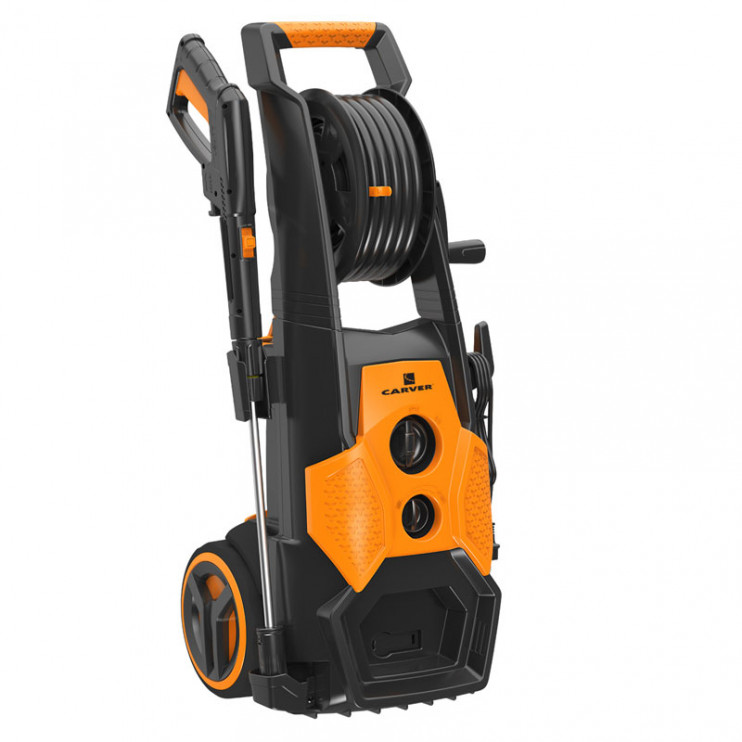 Моечная машина CARVER CW-2201E (2,2кВт, 120-150бар, 6,5-7,5л/мин, шланг 5м на катушке)