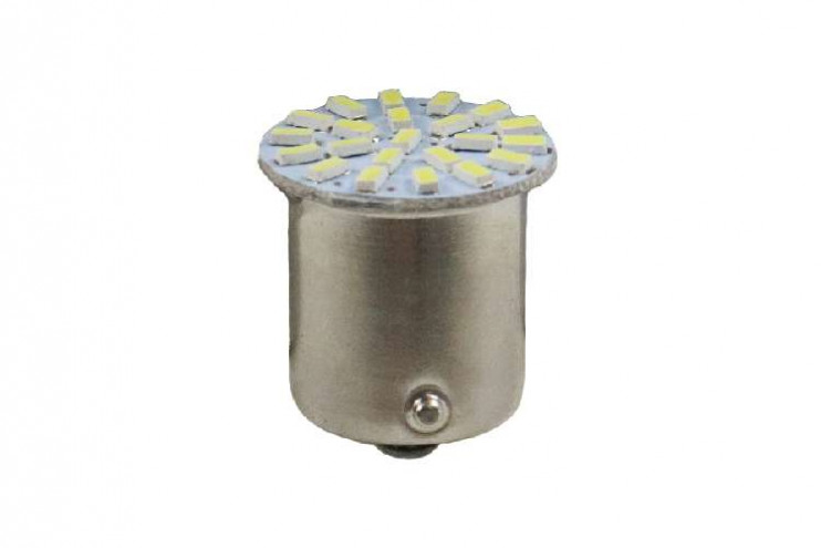 Лампа 12 В BA15S 1156 22 светодиода белая