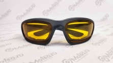 Очки солнцезащитные универсальные (ТИП 2) желтое стекло (мягкая накладка)