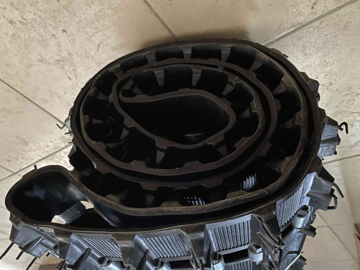 Гусеница Мотобуксировщик (015 000 06) (Д-2828мм, Ш-500мм, шаг-50,5мм, шагов-56)