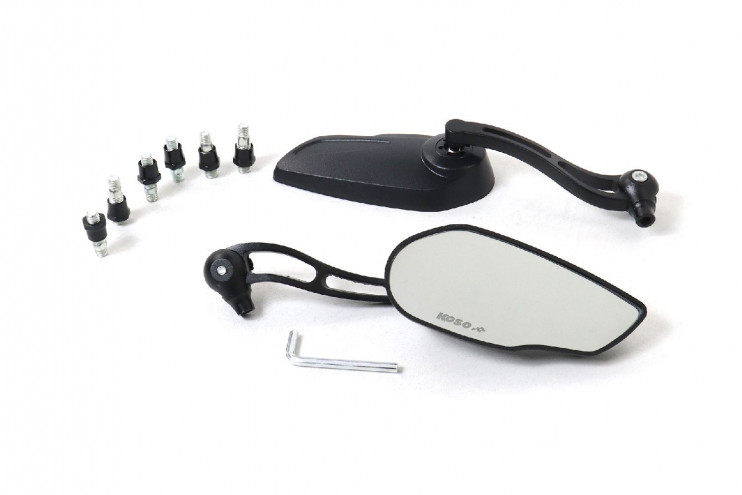 Зеркала 144 эксклюзив овальные с выемкой с переходниками