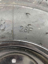 Колесо мотоблок 19x7-8 широкое в сборе с диском пара