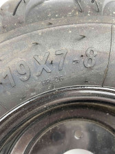 Колесо мотоблок 19x7-8 широкое в сборе с диском пара