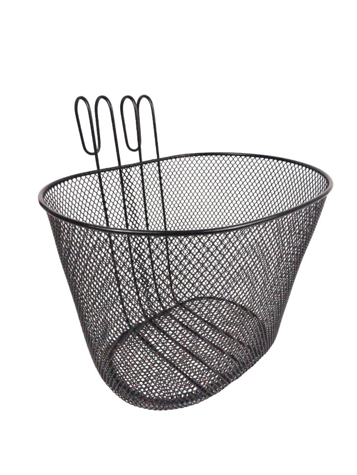 Корзина передняя на руль навесная с крюками