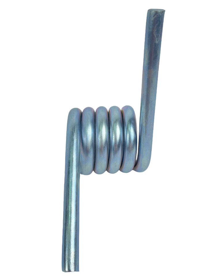 Пружина снегоход Буран катков короткая усиленная  левая 8мм