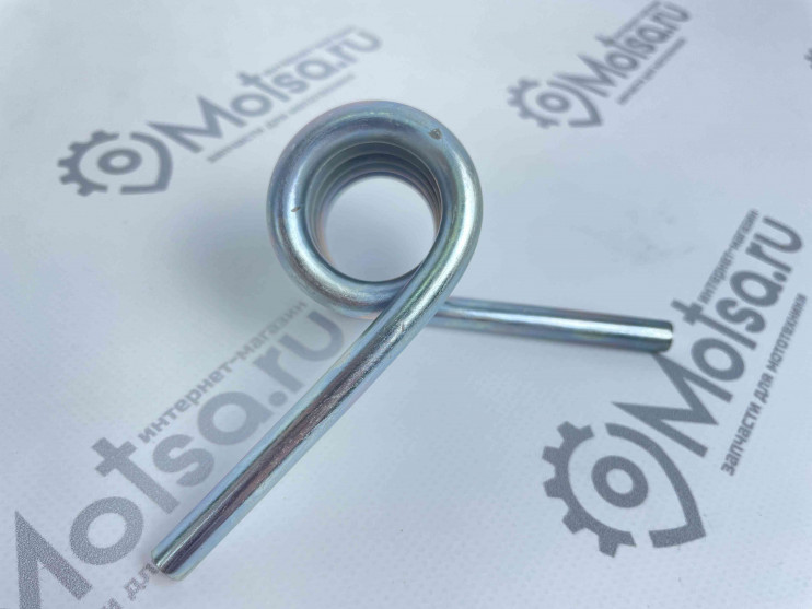 Пружина снегоход Буран катков короткая усиленная  левая 8мм
