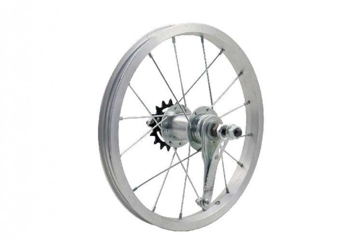 Обод 14 задний алюминий с втулкой