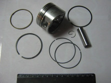Поршень в сборе 52,40 мм  мопед Дельта, Альфа, Зодиак (110 см3)