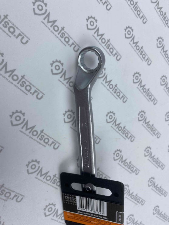 Ключ накидной изогнутый 13х14