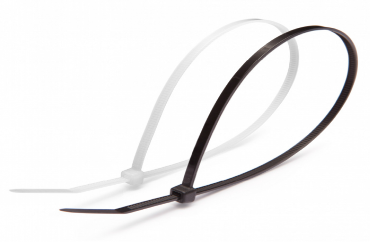 Хомут нейлоновый 3.6-300 мм белый