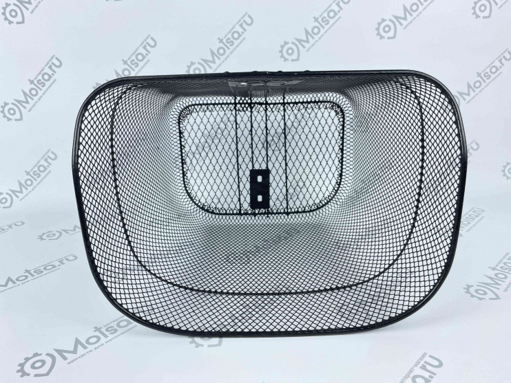 Корзина передняя с крепежом черная