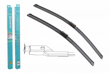 Щётки стеклоочистителя Hemen 500/600 мм HP6050B219