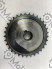 Звезда ведомая большая мотобуксировщик Z33 d25мм шаг 12,7 шпонка 8мм