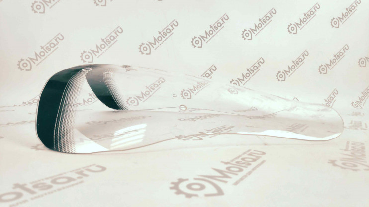 Щиток ветровой 00 прозрачный с крепежами