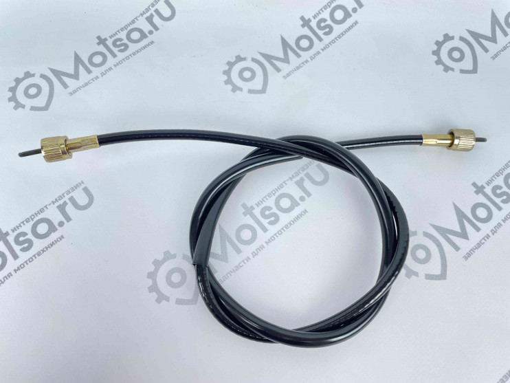 Трос спидометра скутер QT-18A  квадрат-гайка L1000mm