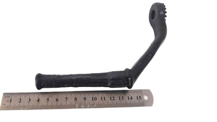 Подножка водителя без резинки нескладная