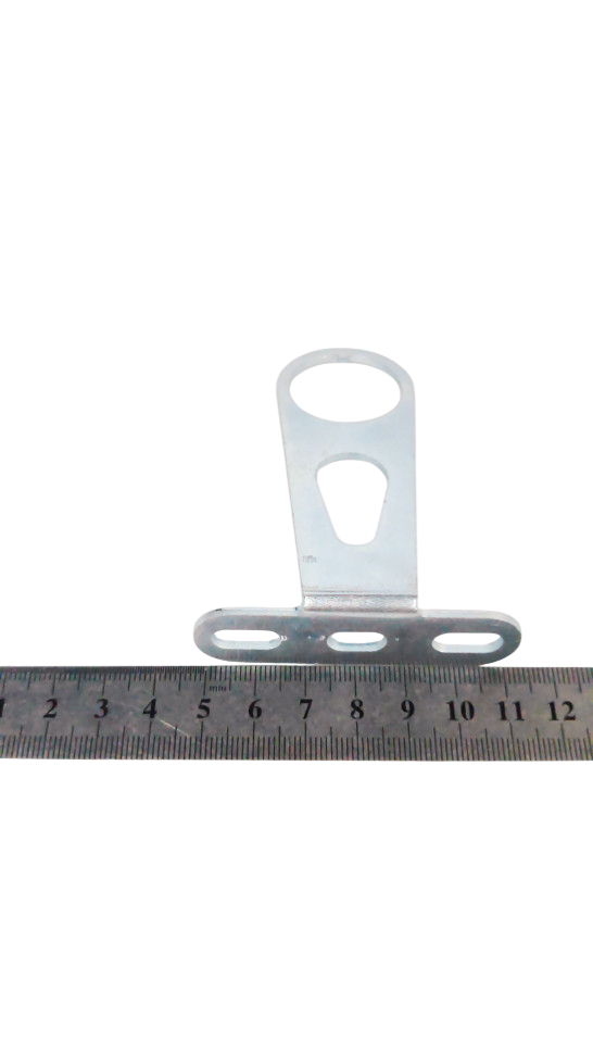 Корзина передняя с крепежом серая