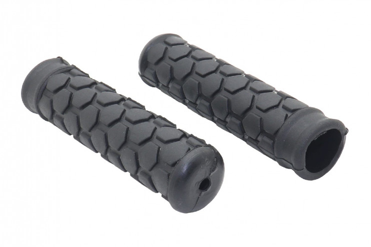 Ручки руля Вело 120мм черные